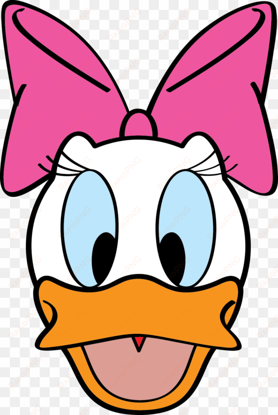 daisy duck face clipart