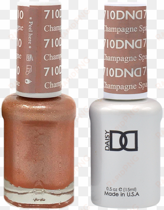 daisy gel polish champagne sparkles - cinnamon whip nail polish