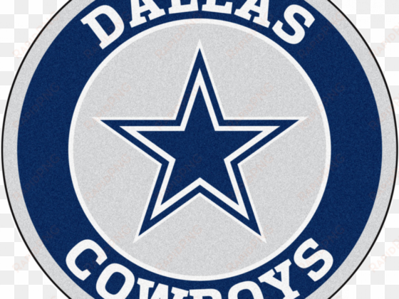 dallas cowboys round logo