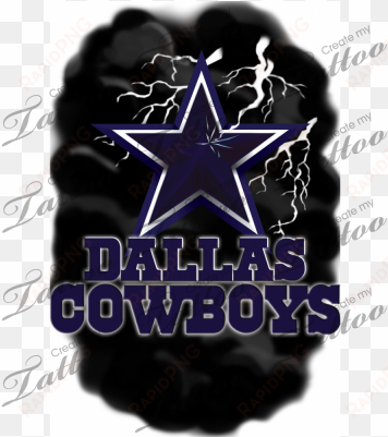 dallas cowboys star/brick wall tattoo - emblem