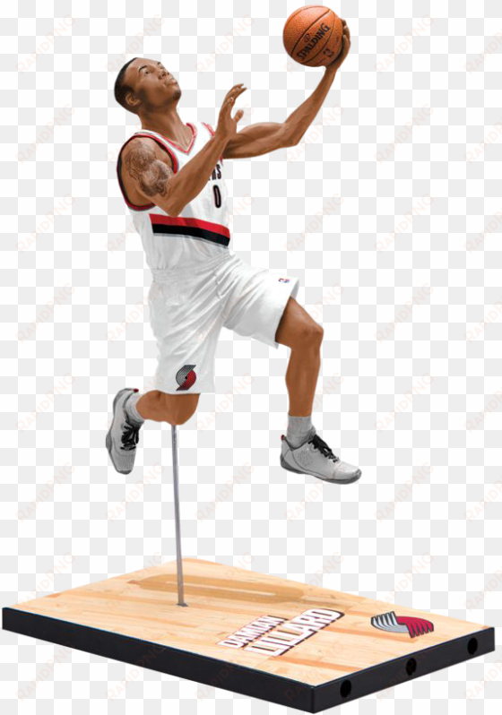 damian lillard 7” action figure by mcfarlane toys - mcfarlane nba series 30