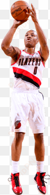 damian lillard shot - damian lillard no background