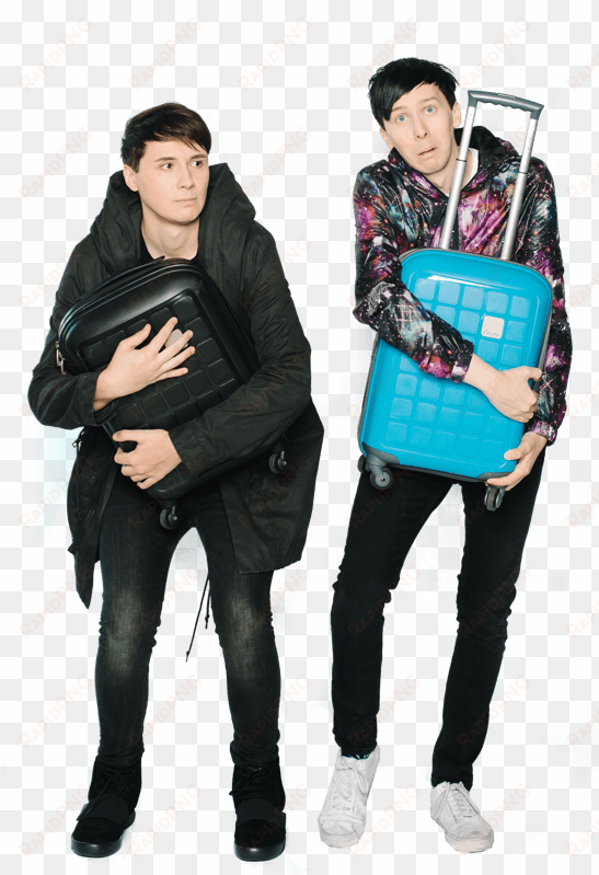 dan and phil go outside