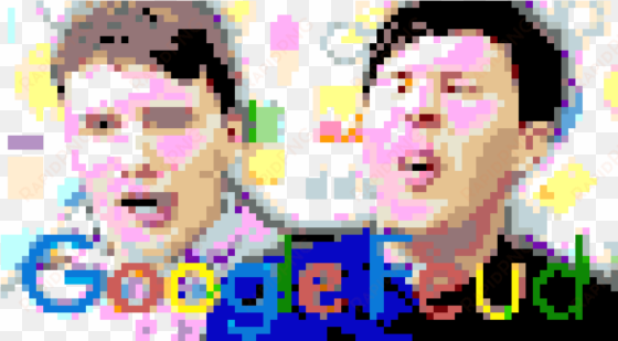 dan and phil play google feud - graphic design