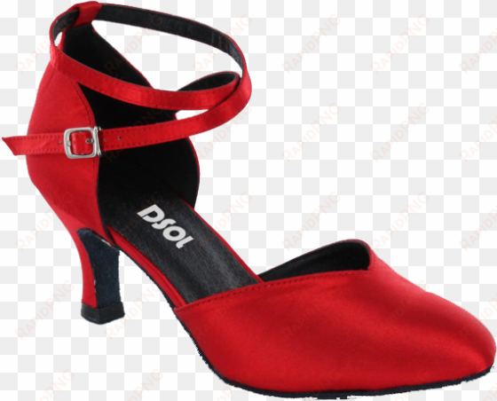 dance shoes png photo - red ballroom dance shoes