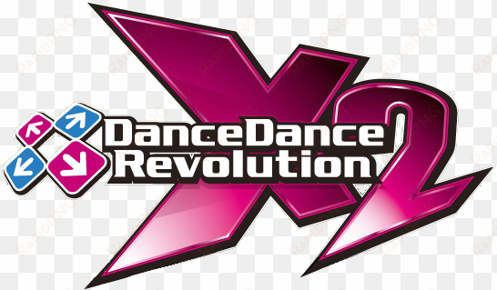 dancedancerevolution x2 - logo - dance dance revolution x2 logo