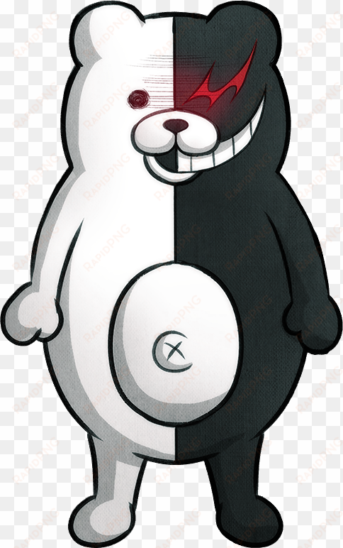 danganronpa v3 monokuma sprite (2) - monokuma transparent