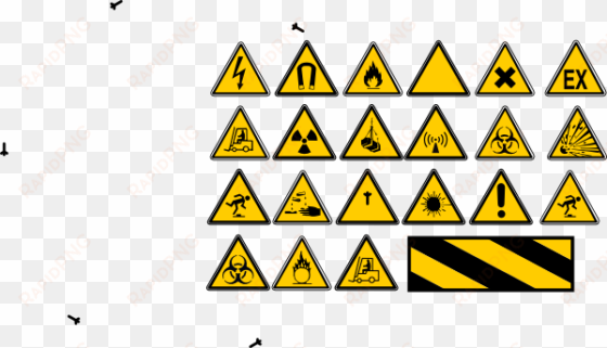 danger signs clip art - small danger sign