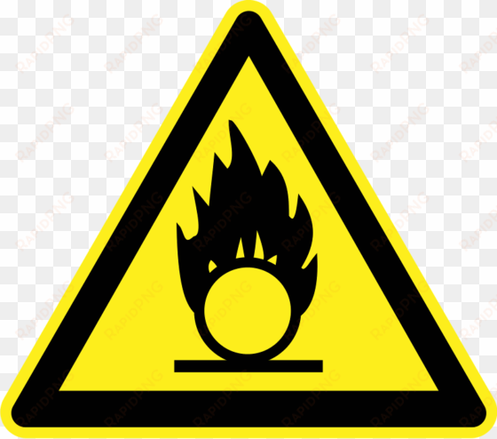 danger warning sign - fire hazard sign png