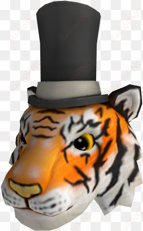 dapper tiger head - tiger