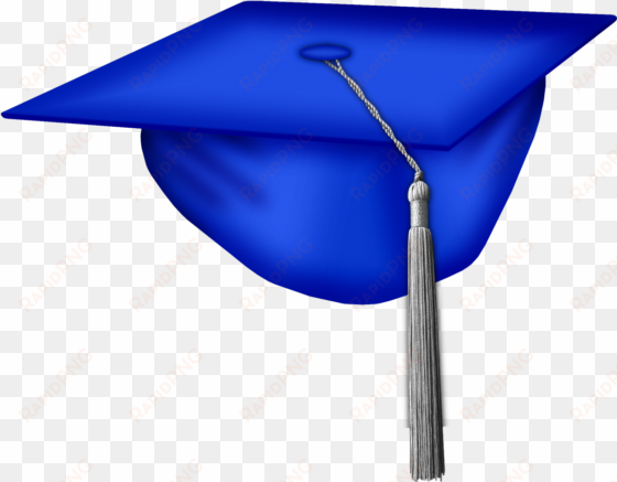 dark blue graduation cap kiss - blue graduation cap png