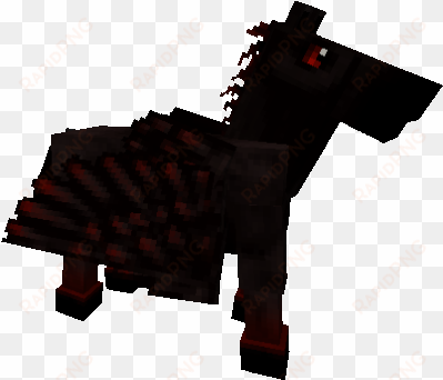 dark pegasus - minecraft mo creatures dark pegasus