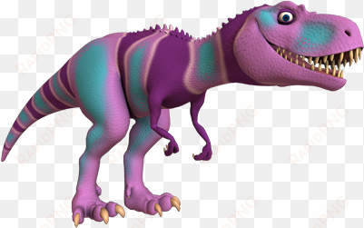 daspletosaurus 3d model - dinosaur train purple dinosaur