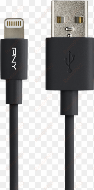 /data/products/article large/882 20170203113217 - pny charge & sync - lightning cable - black - 1.2