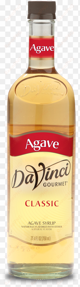 davinci gourmet 750 ml agave flavored sweetener syrup