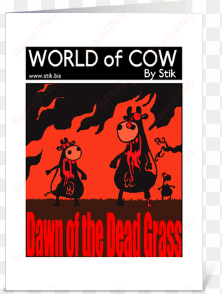 dawn of the dead grass - world of cow