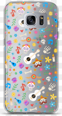 day of the dead clear samsung case - mobile phone case