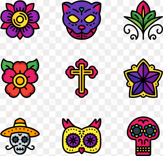 day of the dead - day of the dead flower png