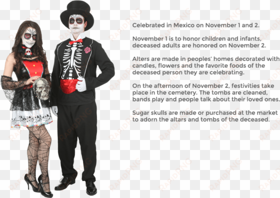 day of the dead facts - they wear during day of the dead