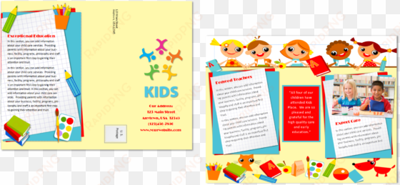 daycare brochure template - daycare brochure