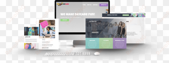 daycare theme - website