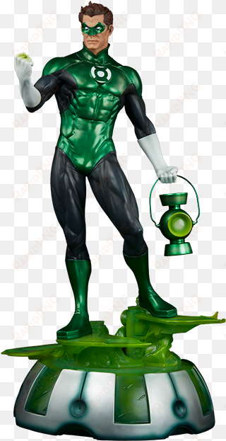 dc comics premium format™ figure green lantern - green lantern hal jordan