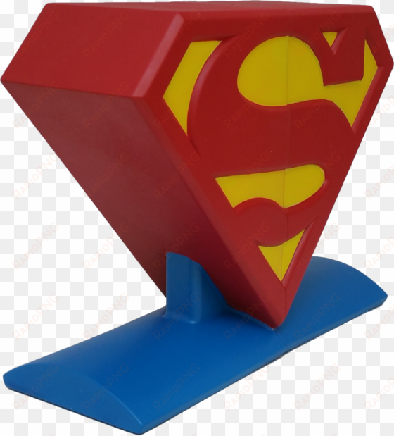 dc comics superman logo bookends - superman