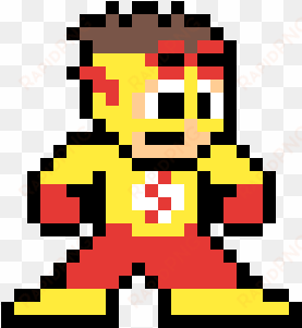 dc kid flash - megaman 8 bit