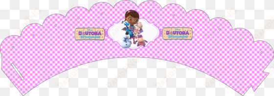 dc mcstuffins, free printable cupcake wrappers - vector graphics