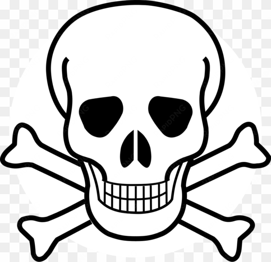 dead clipart death symbol - skull and crossbones