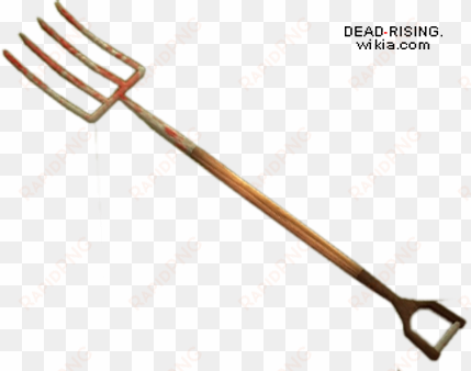 dead rising pitchfork - pitch fork transparent