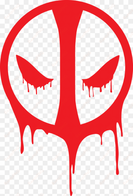 deadpool, logo t shirt by teez mar khan, pickshop - deadpool logo tattoo