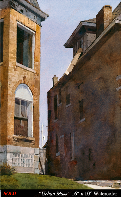 dean mitchell studio - watercolor painting