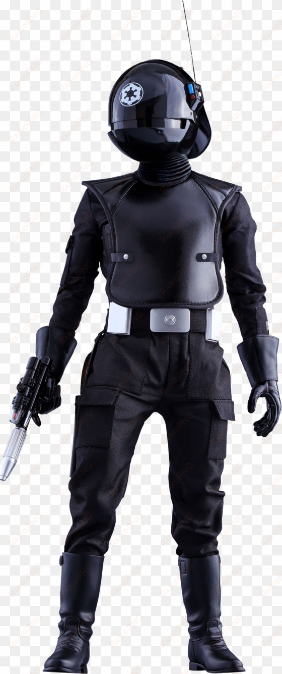 death star gunner 1/6 scale hot toys figure - new black panther suit