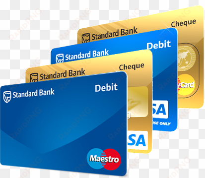 debit card transparent png sticker - standard bank atm card