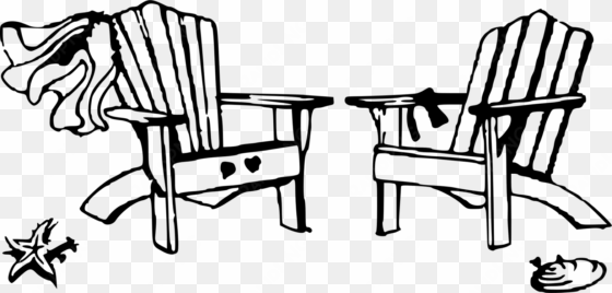 deckchair beach chair - beach chair simple drawing