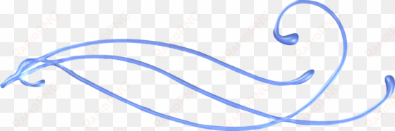 decorative line blue png clipart - decorative blue line