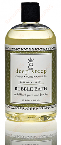 deep steep organic bubble bath grapefruit bergamot