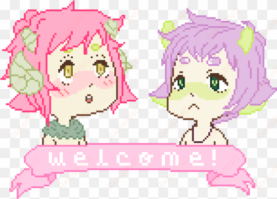 deer cuties welcome banner by oni onna-d7xgy10 - welcome banner pixel