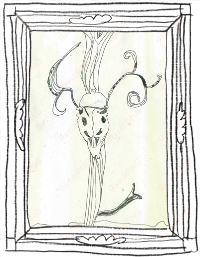 Deer Skull - Sketch transparent png image