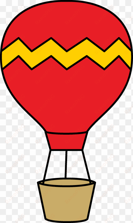 Deflated Hot Air Balloon Png - Red Hot Air Balloon Clipart transparent png image