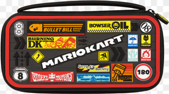 Deluxe Console Case Mario Kart - Nintendo Switch Deluxe Travel Case Mario Kart transparent png image