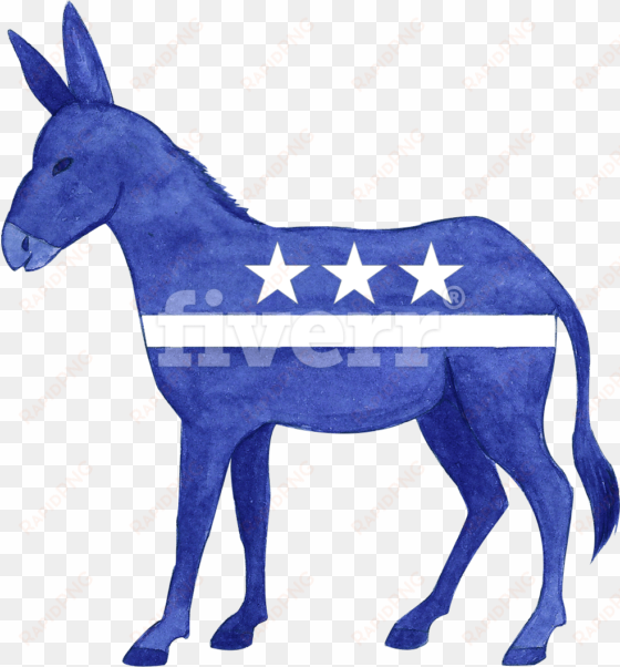 Democratic Donkey transparent png image