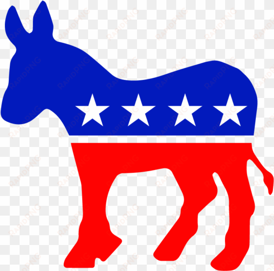 democratic party donkey vector logo - democratic party logo png