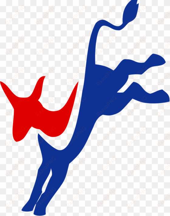 democrats logo donkey png - democratic party logo
