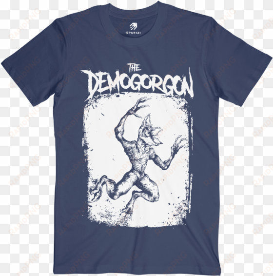 demogorgon stranger things graphic t shirt spoon merch - stranger things graphic tee
