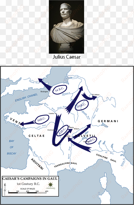 denarius of julius caesar - caesar tactics