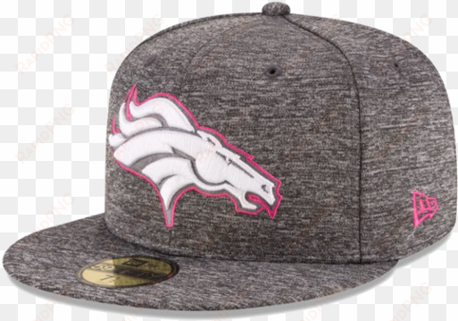 denver broncos breast cancer hat fitted - denver broncos new era nfl breast cancer awareness