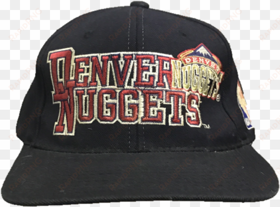 denver nuggets vintage starter snapback hat - baseball cap