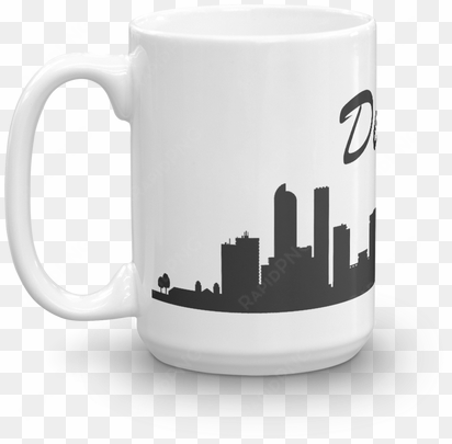 denver skyline coffee mug - super sayian coffee vegeta mug